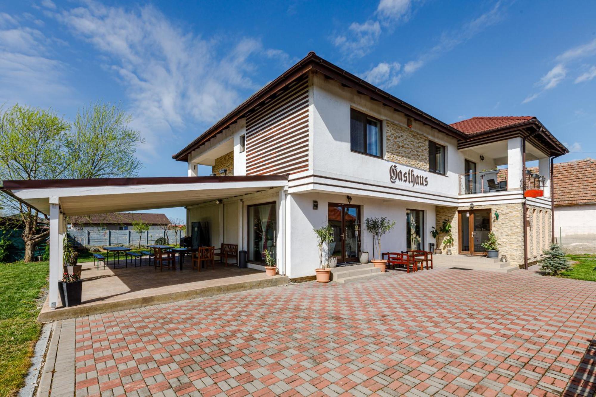Hotel Gasthaus Sacalaz à Timişoara Extérieur photo